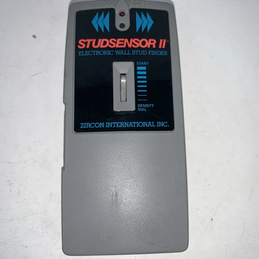 Vintage Zircon StudSensor 2 Electronic Wall Stud Finder Works II Working Tested